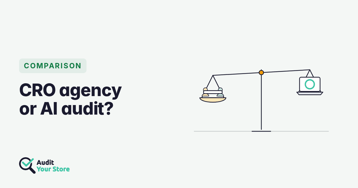 Cover image for "How Much Does a CRO Audit Cost? Agency vs AI (2026)"